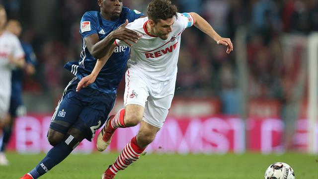 Köln verschenkt Sieg im Spitzenspiel gegen Hamburg