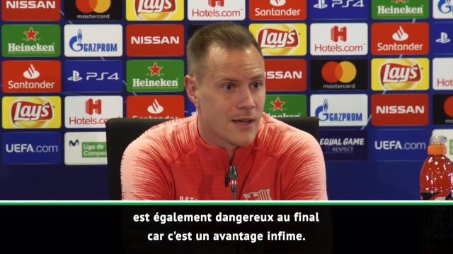 Quarts - ter Stegen : "Un avantage infime et dangereux" Quarts - ter Stegen : "Un avantage infime et dangereux"