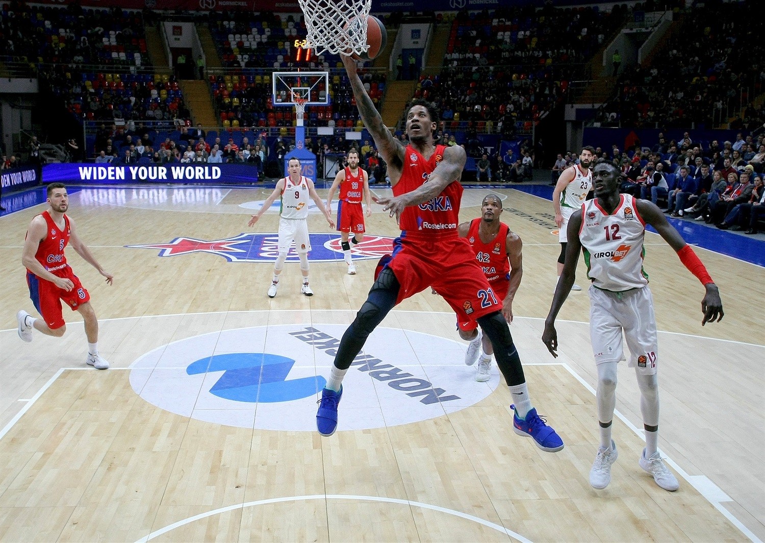 Will Clyburn (CSKA Moskova) vs Baskonia