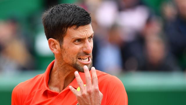 Une volée facile ratée et Djokovic a complètement dégoupillé Une volée facile ratée et Djokovic a complètement dégoupillé