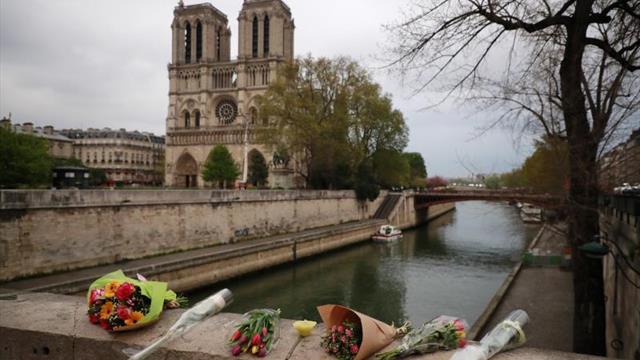El fútbol francés se moviliza por la catástrofe de Notre-Dame