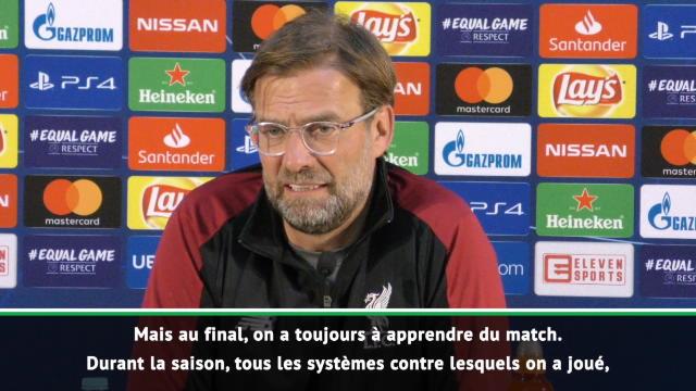 Klopp : "Aucun des systèmes contre lesquels nous avons joué cette saison n'était nouveau" Klopp : "Aucun des systèmes contre lesquels nous avons joué cette saison n'était nouveau"