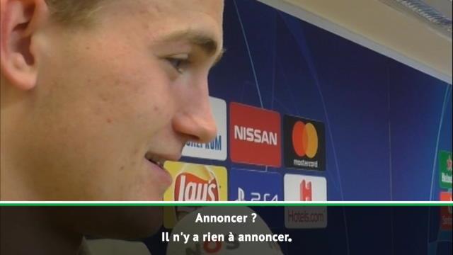 Sa signature au Barça ? De Ligt botte en touche Sa signature au Barça ? De Ligt botte en touche