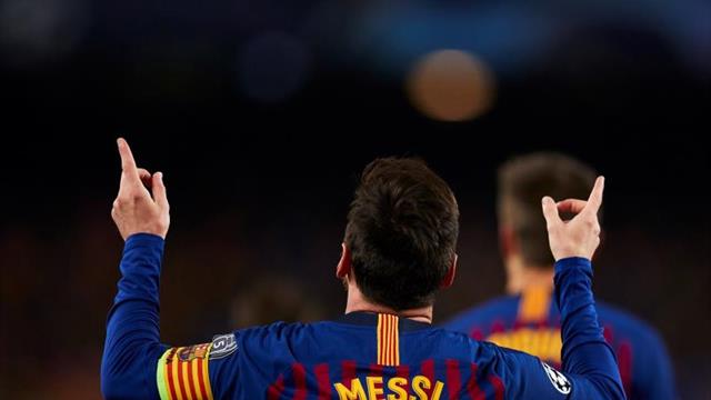 3-0. Messi conduce al Barça a semifinales en cuatro minutos