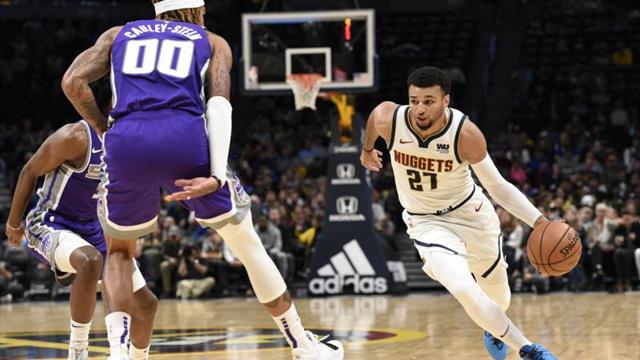 114-105. Murray encabeza ataque balanceado de Nuggets y logran primer triunfo