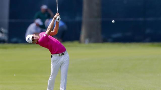 El chileno Niemann dice que su golf ha mejorado en su primer año de profesional