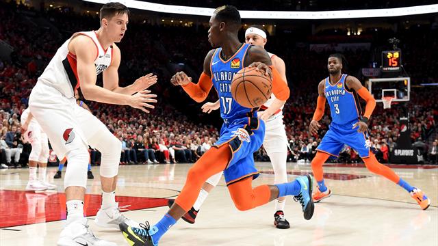 NBA: Schröder und Oklahoma verlieren auch zweites Play-off-Spiel