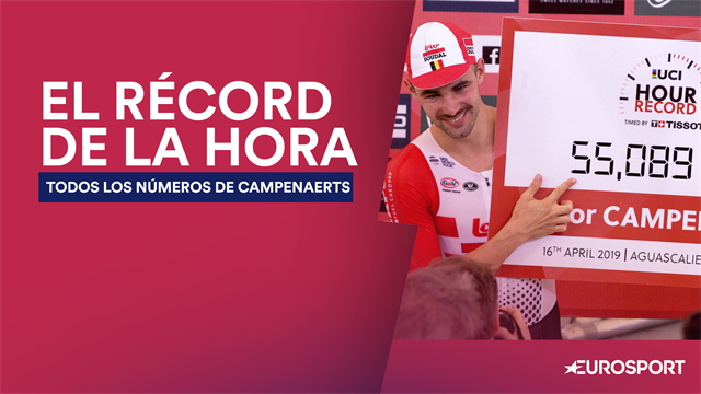 La hora de Victor Campenaerts: todos los números de un récord para la historia La hora de Victor Campenaerts: todos los números de un récord para la historia
