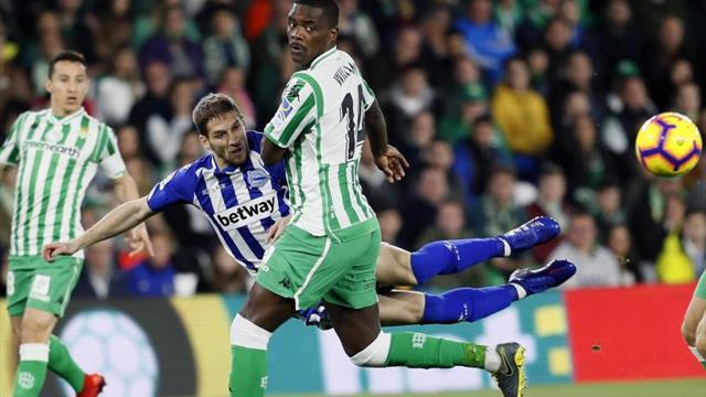 William Carvalho, con fractura de nariz y una elongación en el aductor