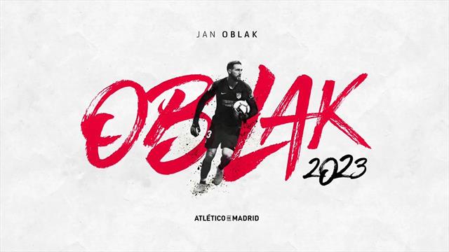 La noticia más esperada: Oblak, renovado hasta 2023