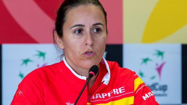 Anabel Medina: "La ausencia de Mertens es una buena noticia"