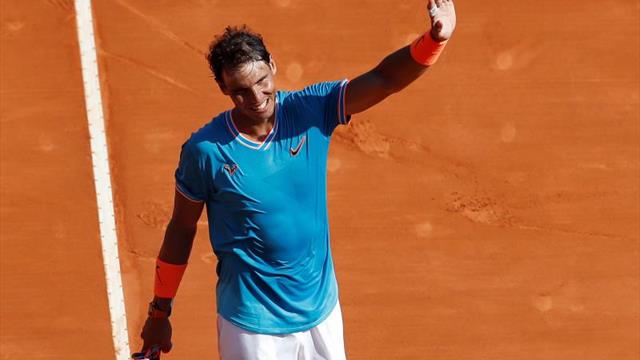 Nadal destruye a Bautista y está a una victoria de las 70 en Montecarlo