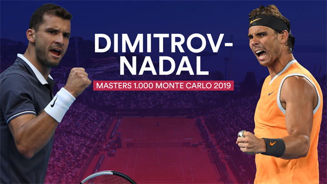 Masters Monte Carlo 2019, Dimitrov-Nadal: Buscando la victoria 70 Masters Monte Carlo 2019, Dimitrov-Nadal: Buscando la victoria 70