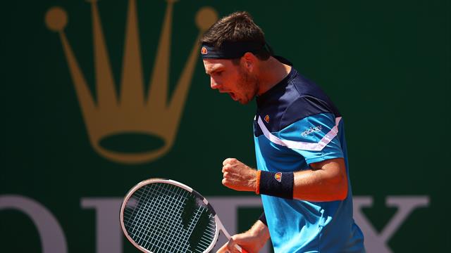 GB's Norrie reaches Monte Carlo quarters, Nadal through