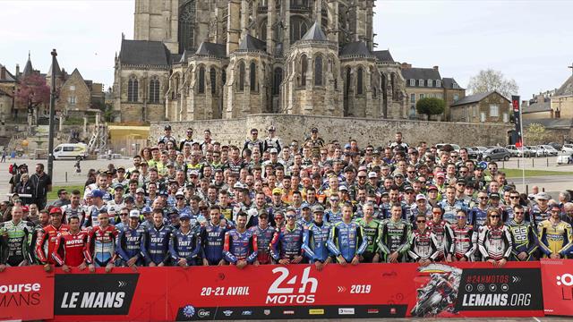 The 24 Heures Motos in the heart of Le Mans