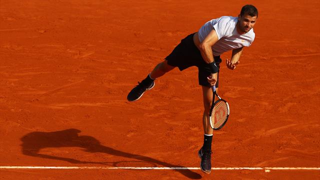 L’œil du coach : Dimitrov et les risques de blessures sur service L’œil du coach : Dimitrov et les risques de blessures sur service