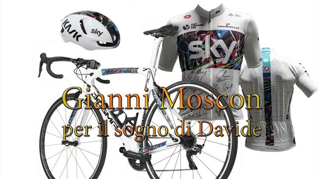 Moscon, bici all'asta per costruire una fattoria in Kenya: era il sogno del suo amico deceduto