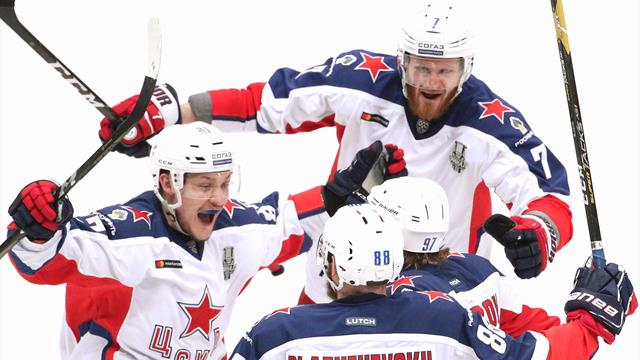 ЦСКА впервые выиграл Кубок Гагарина