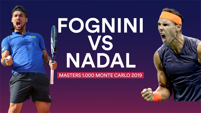 Masters Monte Carlo 2019, Fognini-Nadal: Reencuentro con un viejo conocido (15:30) Masters Monte Carlo 2019, Fognini-Nadal: Reencuentro con un viejo conocido (15:30)