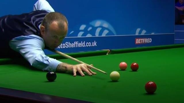 Erstes Century Break der WM: Titelverteidiger Williams setzt Ausrufezeichen Erstes Century Break der WM: Titelverteidiger Williams setzt Ausrufezeichen