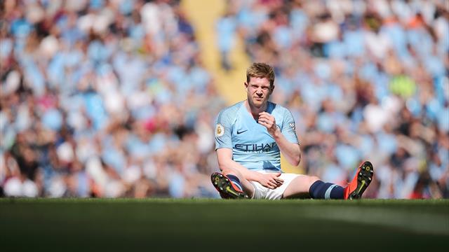 Blessé, De Bruyne est forfait pour le derby
