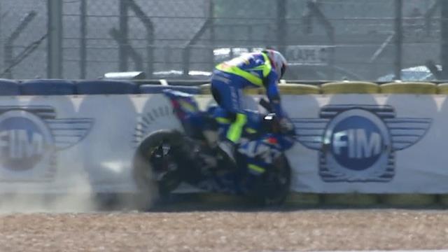 24 Horas de Le Mans: El recto de Vincent Philippe que acabó con la moto en el suelo 24 Horas de Le Mans: El recto de Vincent Philippe que acabó con la moto en el suelo