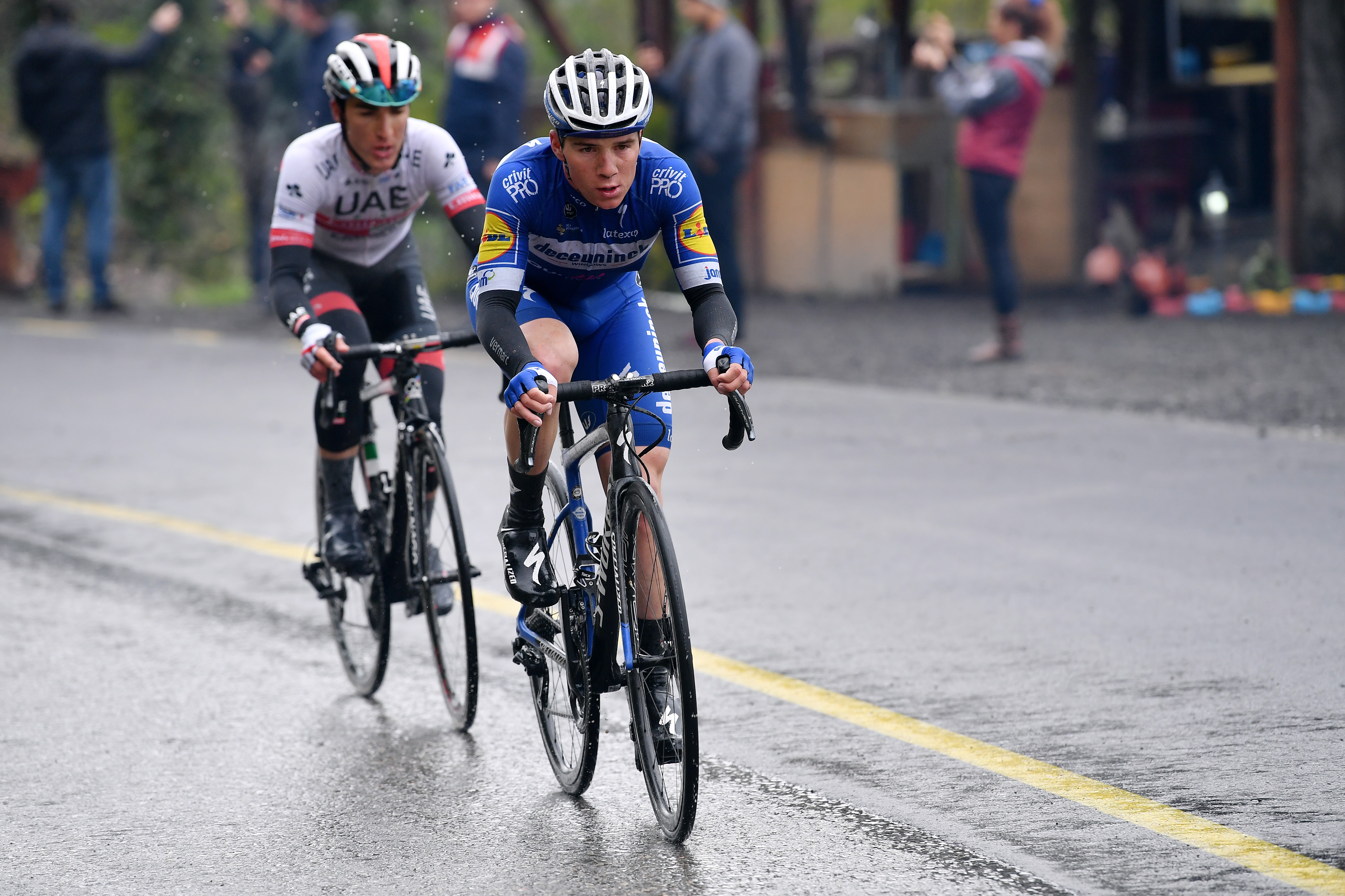 Remco Evenepoel and Giovanni Visconti, Tour of Turkey