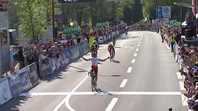 Cofidis' Julien Simon savours victory in the Tour du Finistère Cofidis' Julien Simon savours victory in the Tour du Finistère
