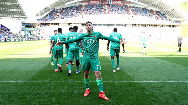 Deulofeu double seals Watford win at Huddersfield