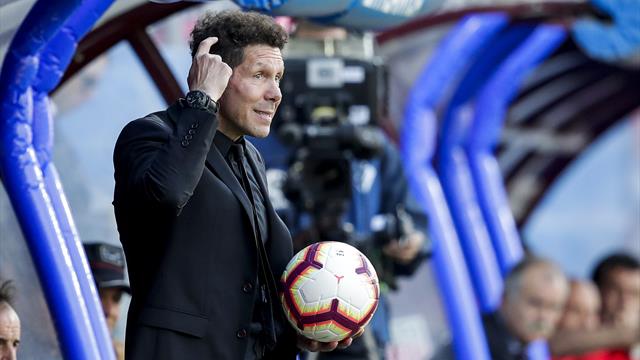 Simeone: "Seguiremos luchando hasta el último suspiro" Simeone: "Seguiremos luchando hasta el último suspiro"