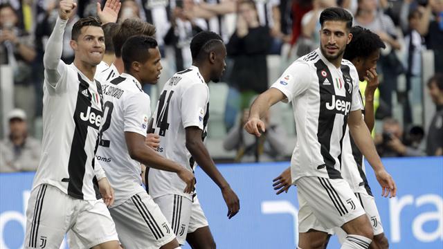 Juventus march goes on as they wrap up eighth title in a row