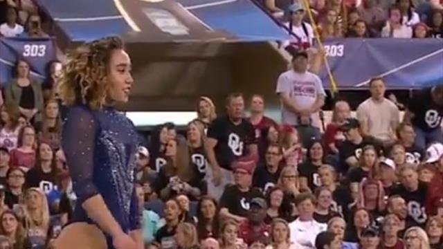Помните гимнастку, которая упала на шпагат после сальто? Она повторила номер и завершила карьеру