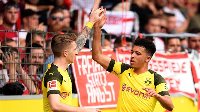 Dortmund corrige Fribourg et tient le rythme du Bayern