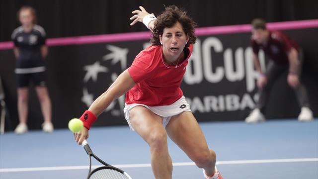 Copa Federación, Bélgica-España: Carla Suárez gana y la eliminatoria se decidirá en el doble (2-2)