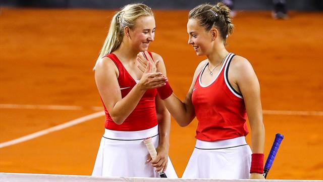 Сборная России выиграла у Италии и вышла во вторую Мировую группу Кубка Федерации