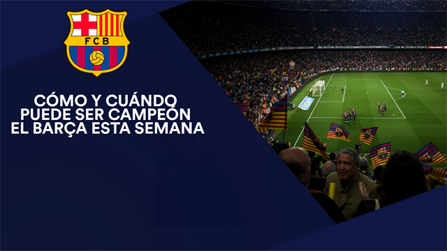 Cómo y cuándo puede ser el campeón el Barça: Las cuentas de Valverde Cómo y cuándo puede ser el campeón el Barça: Las cuentas de Valverde