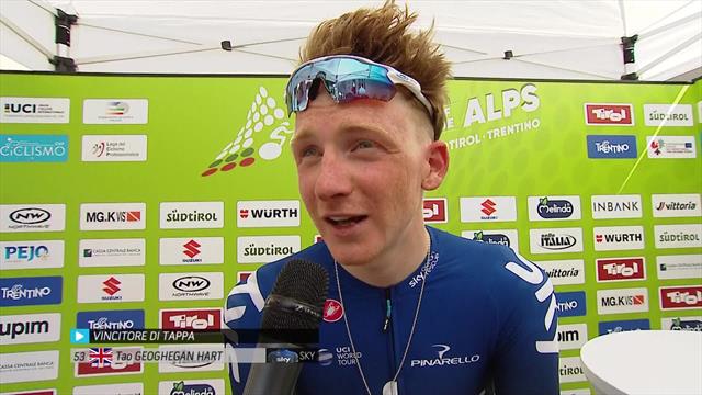 Tao Geoghegan Hart: We will support Froomey as much as we can Tao Geoghegan Hart: We will support Froomey as much as we can