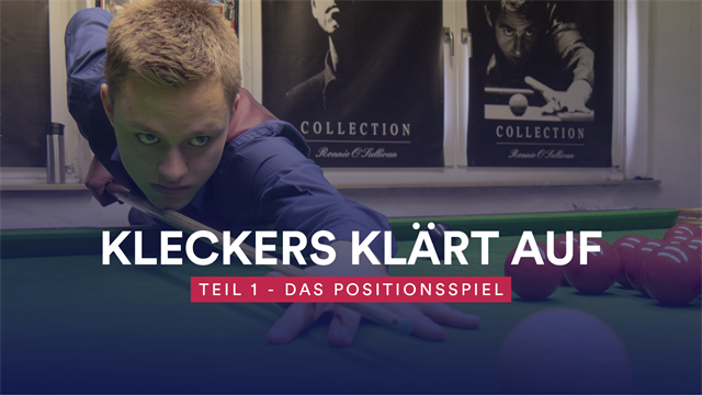 Snooker-Tutorial: Das Positionsspiel Snooker-Tutorial: Das Positionsspiel