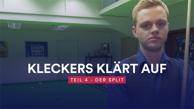 Snooker-Tutorial: Der Split - so trennt man die roten Kugeln Snooker-Tutorial: Der Split - so trennt man die roten Kugeln