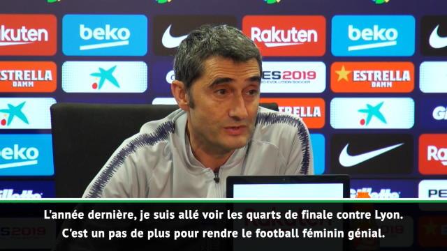 Valverde sur le foot féminin : "Elles ont fait des pas de géant" Valverde sur le foot féminin : "Elles ont fait des pas de géant"