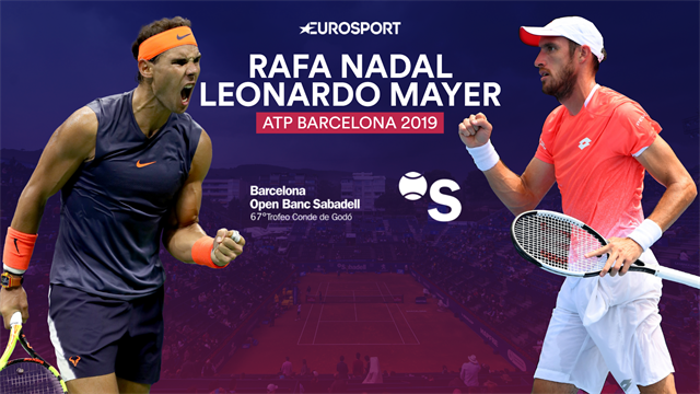 ATP Barcelona 2019, Nadal-Mayer: Rafa comienza la reconquista del Godó... y de la Race ATP Barcelona 2019, Nadal-Mayer: Rafa comienza la reconquista del Godó... y de la Race