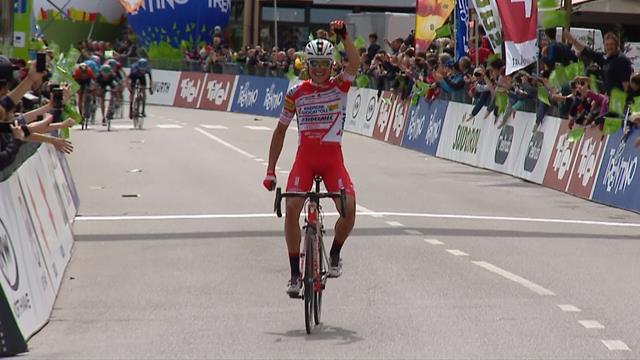 Tour de los Alpes: Fausto Masnada se lleva el triunfo atacando en solitario a 1,4 km Tour de los Alpes: Fausto Masnada se lleva el triunfo atacando en solitario a 1,4 km