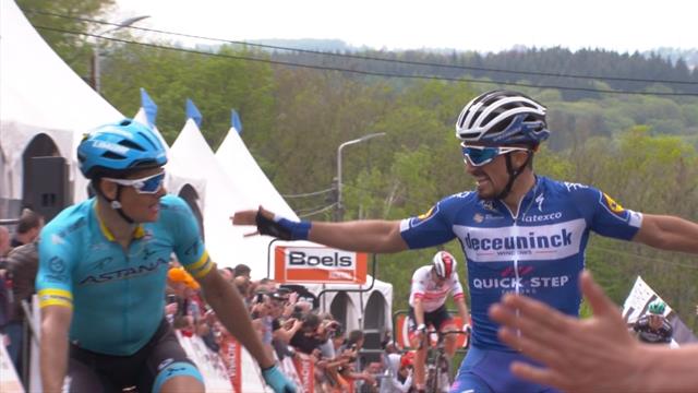 Alaphilippe : "Mon équipe a fait un très grand travail" Alaphilippe : "Mon équipe a fait un très grand travail"