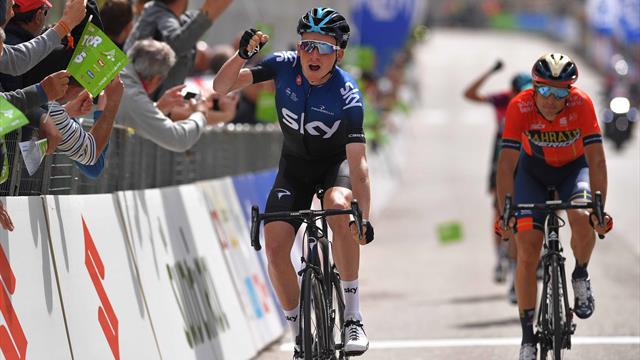 Geoghegan Hart écoeure Nibali, Sivakov garde son fauteuil Geoghegan Hart écoeure Nibali, Sivakov garde son fauteuil