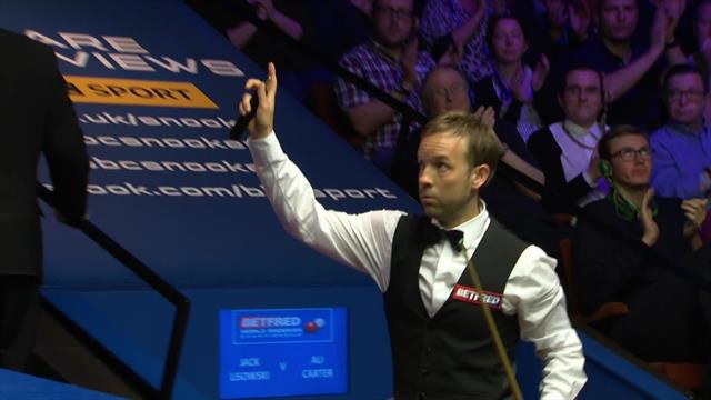 Carter wraps up opening win against Lisowski Carter wraps up opening win against Lisowski
