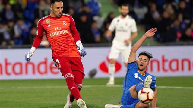 Zidane apuesta por Keylor que responde con firmeza