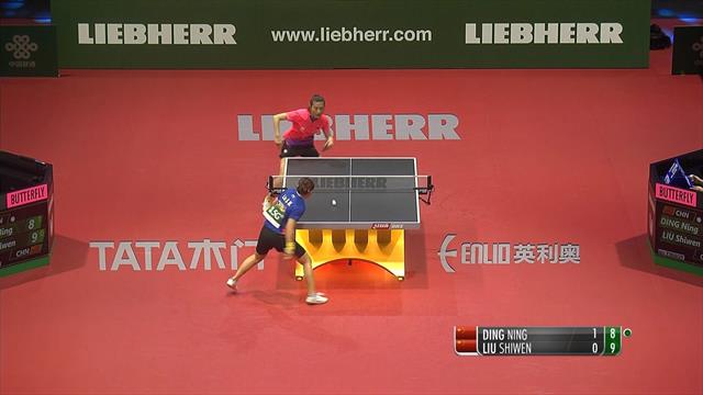 Liu Shiwen advances to final after win over Ding Ning Liu Shiwen advances to final after win over Ding Ning