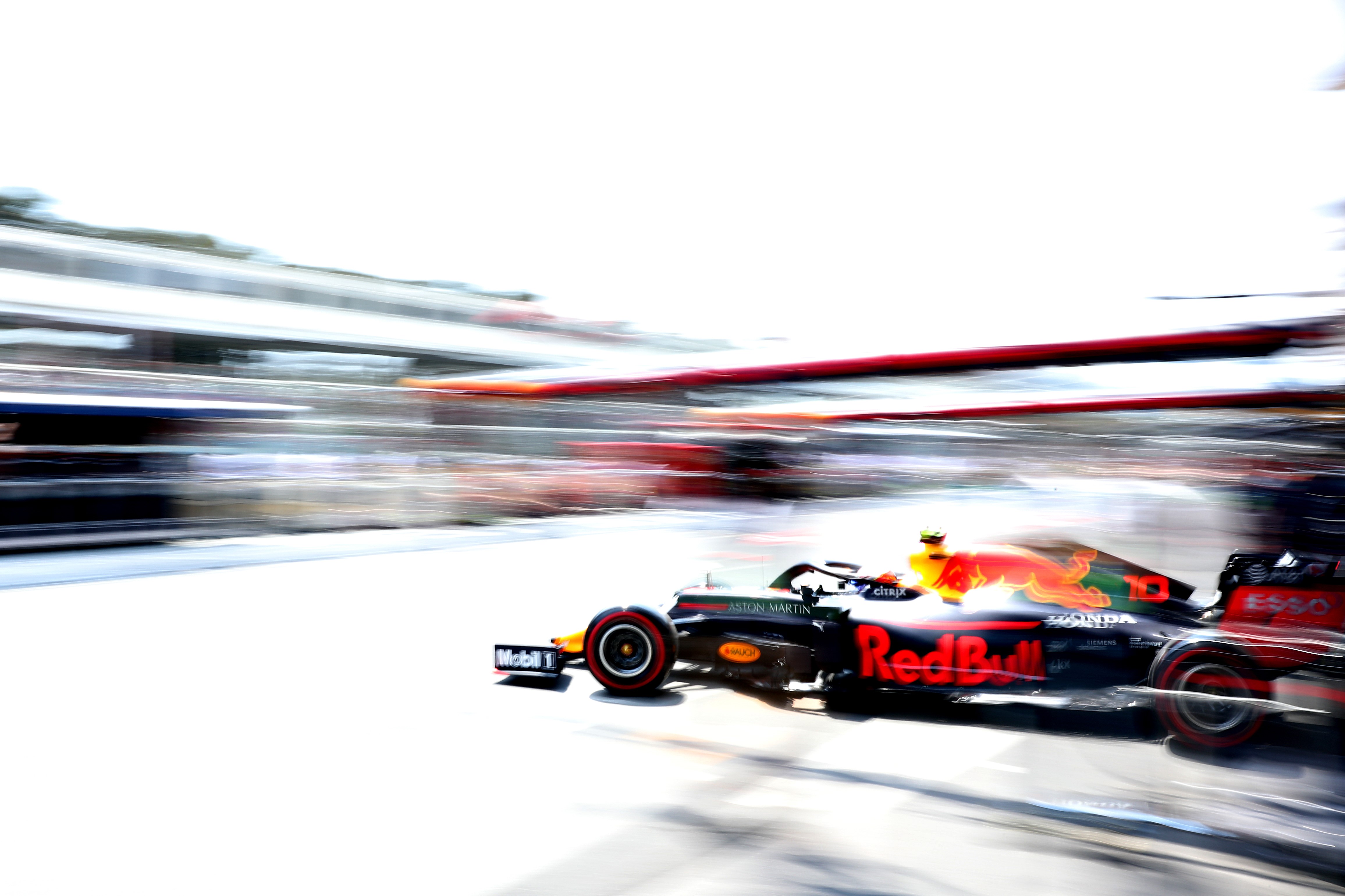 Pierre Gasly (Red Bull) au Grand Prix d'Azerbaïdjan 2019