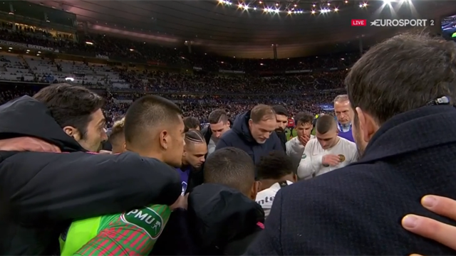 "Restez dans ce match" : Le discours de Tuchel avant la séance de tirs au but n'a servi à rien "Restez dans ce match" : Le discours de Tuchel avant la séance de tirs au but n'a servi à rien