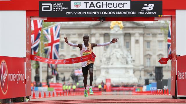 Kipchoge se apunta al Maratón de Londres con Tokio 2020 en el punto de mira